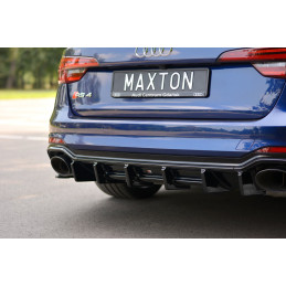 Maxton Design-Rajout Du Pare-Chocs Arriere Audi RS4 B9 Avant 