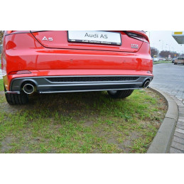 Maxton Design-Central Arriere Splitter Audi A5 S-Line F5 Coupe / Sportback (sans barres verticales) 