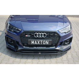 Maxton Design-Lame Du Pare-Chocs Avant / Splitter V.2 Audi RS4 B9 