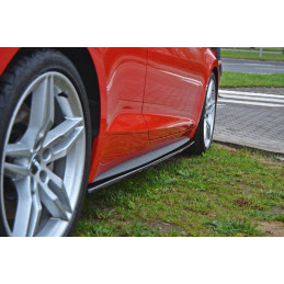 Maxton Design-Rajouts Des Bas De Caisse Pour Audi S5 / A5 S-Line F5 Coupe 