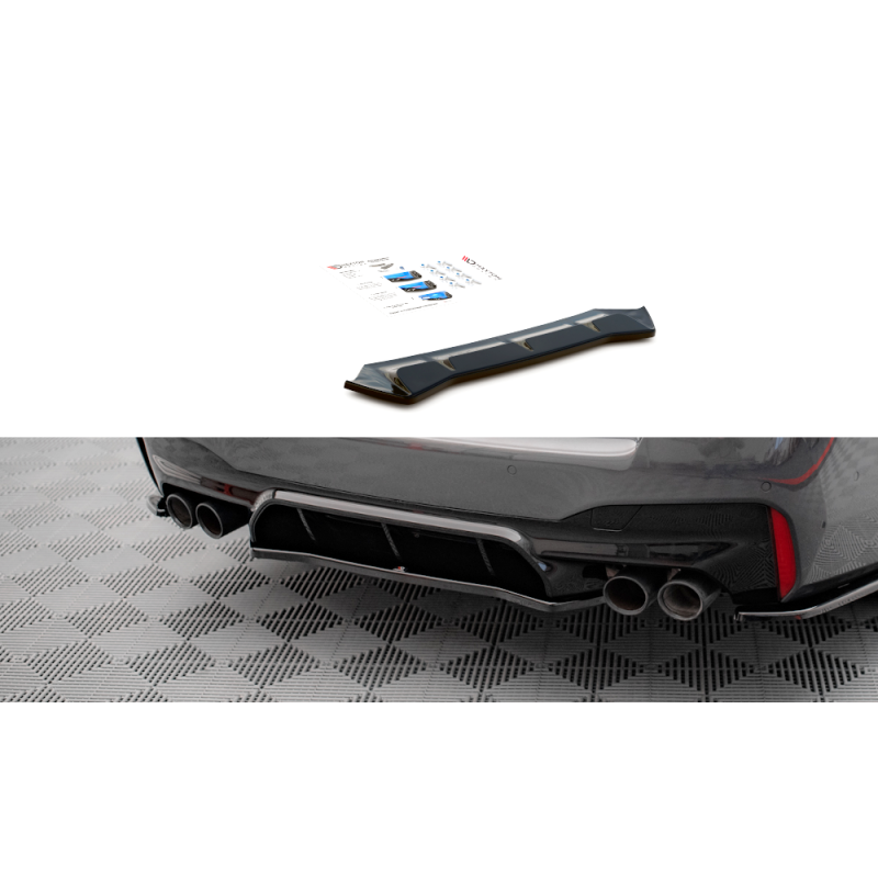 Maxton Design-CENTRAL ARRIÈRE SPLITTER BMW M5 F90 Maxton Design-CENTRAL ARRIÈRE SPLITTER BMW M5 F90