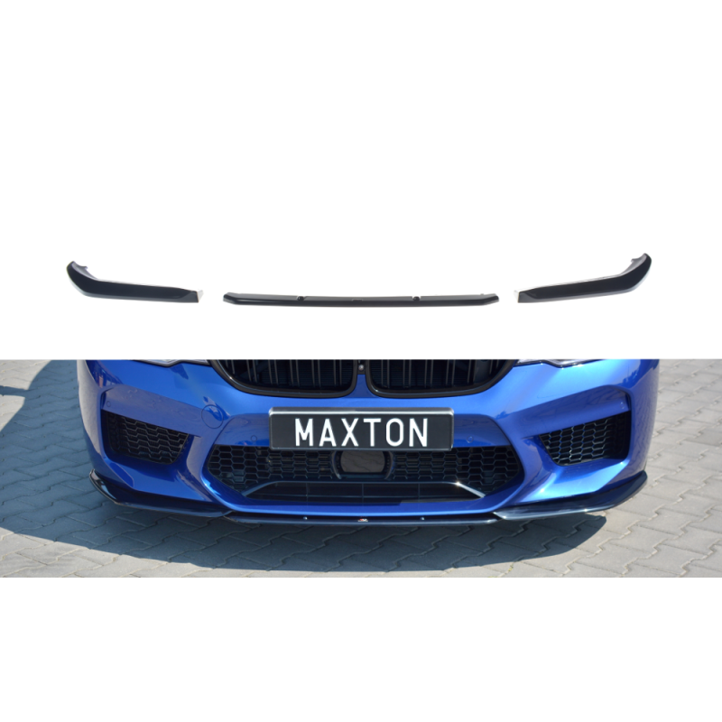 Maxton Design-LAME DU PARE-CHOCS AVANT / SPLITTER V.2 BMW M5 F90 