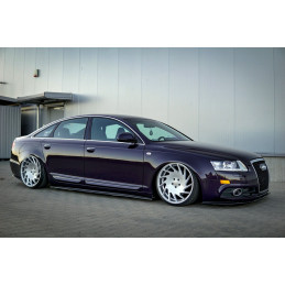 Maxton Design-Rajouts Des Bas De Caisse Pour Audi A6 S-Line C6 / C6 FL 