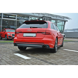 Maxton Design-CENTRAL ARRIÈRE SPLITTER Audi A4 B9 S-Line 