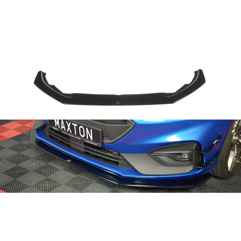 Maxton Design-Lame Du Pare-Chocs Avant V.6 Ford Focus ST / ST-Line Mk4 Maxton Design-Lame Du Pare-Chocs Avant V.6 Ford Focus ST / ST-Line Mk4