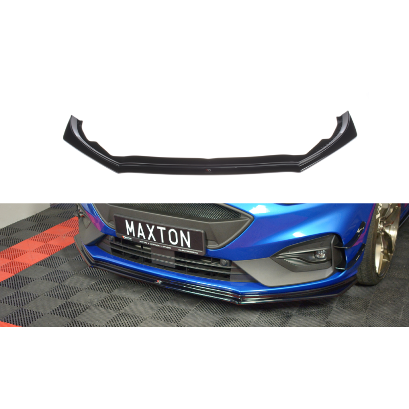 Maxton Design-Lame Du Pare-Chocs Avant V.5 Ford Focus ST / ST-Line Mk4 Maxton Design-Lame Du Pare-Chocs Avant V.5 Ford Focus ST / ST-Line Mk4