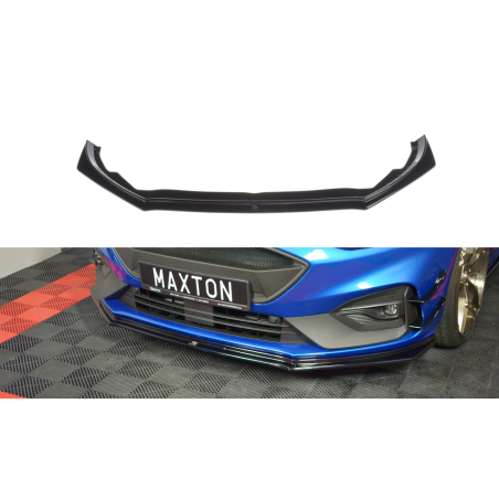 Maxton Design-Lame Du Pare-Chocs Avant V.5 Ford Focus ST / ST-Line Mk4 