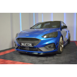 Maxton Design-Lame Du Pare-Chocs Avant V.5 Ford Focus ST / ST-Line Mk4 