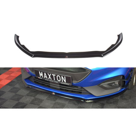 Maxton Design-Lame Du Pare-Chocs Avant V.3 Ford Focus ST / ST-Line Mk4 