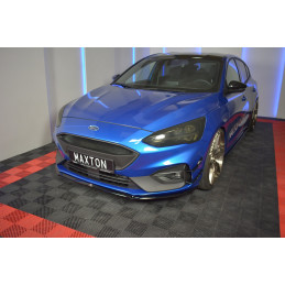 Maxton Design-Lame Du Pare-Chocs Avant V.3 Ford Focus ST / ST-Line Mk4 