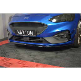 Maxton Design-Lame Du Pare-Chocs Avant V.3 Ford Focus ST / ST-Line Mk4 