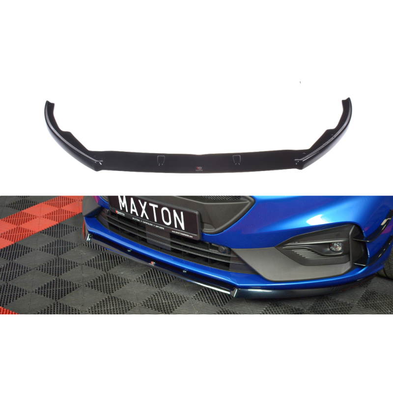 Maxton Design-Lame Du Pare-Chocs Avant V.2 Ford Focus ST / ST-Line Mk4 Maxton Design-Lame Du Pare-Chocs Avant V.2 Ford Focus ST / ST-Line Mk4