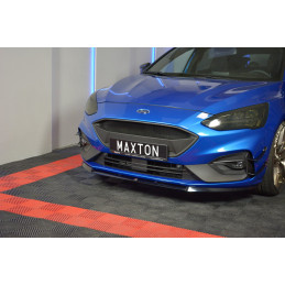 Maxton Design-Lame Du Pare-Chocs Avant V.2 Ford Focus ST / ST-Line Mk4 