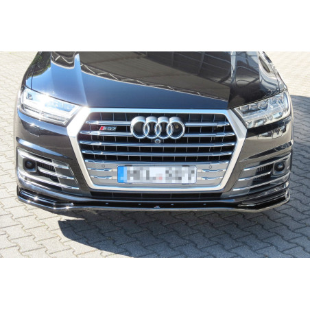 Maxton Design-Lame Du Pare-Chocs Avant Audi SQ7 / Q7 S-Line Mk.2 