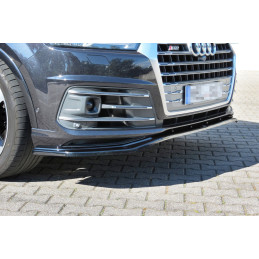 Maxton Design-Lame Du Pare-Chocs Avant Audi SQ7 / Q7 S-Line Mk.2 