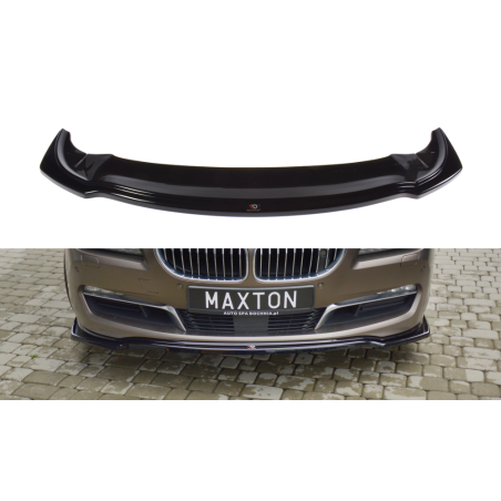 Maxton Design-LAME DU PARE-CHOCS AVANT / SPLITTER BMW 6 GRAN COUPÉ 