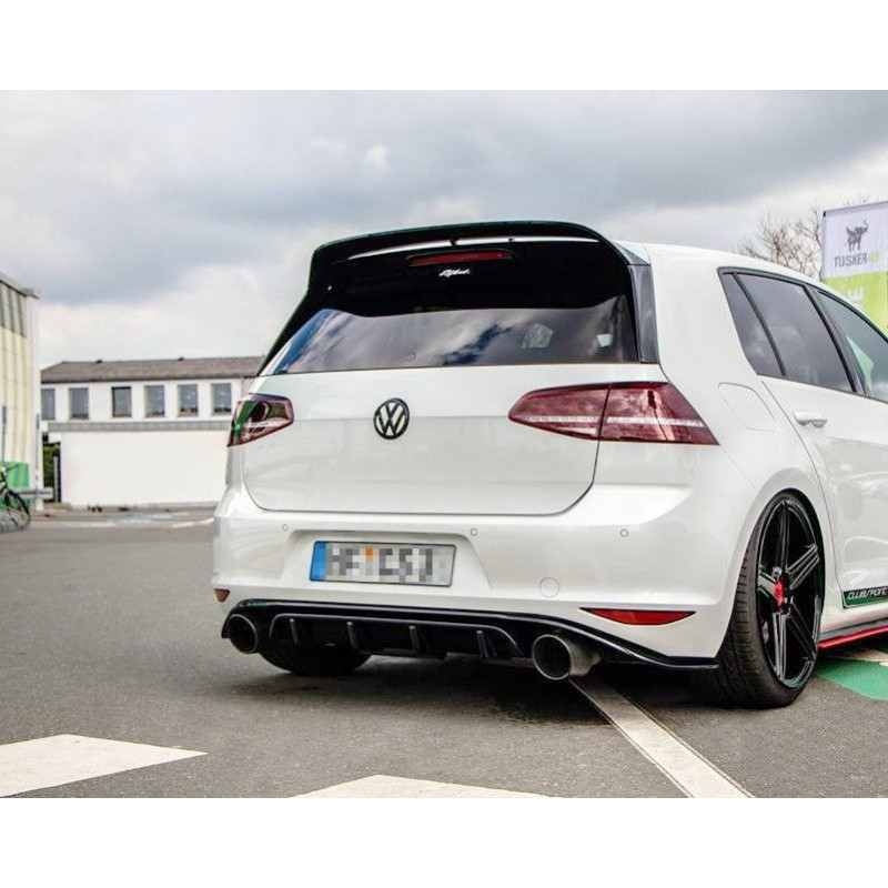 Maxton Design-RAJOUT DU PARE-CHOCS ARRIERE VW GOLF Mk7 GTI CLUBSPORT 