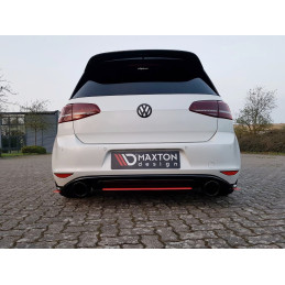 Maxton Design-CENTRAL ARRIÈRE SPLITTER VW GOLF Mk7 GTI CLUBSPORT 