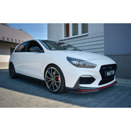 Maxton Design-Lame Du Pare-Chocs Avant V.2 Hyundai I30 N Mk3 Hatchback / Fastback 