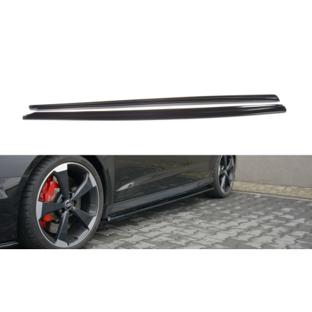 Maxton Design-Set Des Diffuseur Des Bas De Caisse Audi RS3 8V FL Sportback 