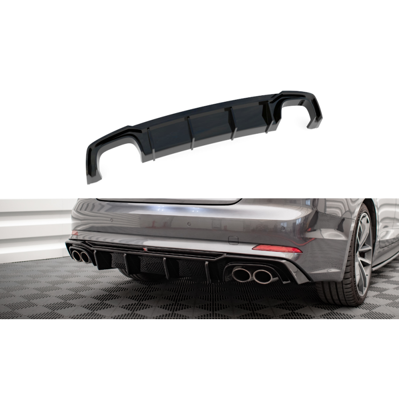 Maxton Design-Rajout Du Pare-Chocs Arriere Audi S5 F5 Coupe / Sportback 