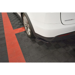 Maxton Design-LAME DU PARE-CHOCS ARRIERE V.2 TESLA MODEL X 