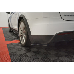 Maxton Design-LAME DU PARE-CHOCS ARRIERE V.2 TESLA MODEL X 
