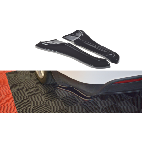 Maxton Design-LAME DU PARE-CHOCS ARRIERE V.1 TESLA MODEL X 