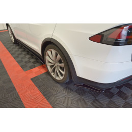 Maxton Design-LAME DU PARE-CHOCS ARRIERE V.1 TESLA MODEL X 