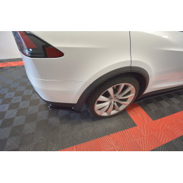 Maxton Design-LAME DU PARE-CHOCS ARRIERE V.1 TESLA MODEL X 