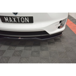 Maxton Design-LAME DU PARE-CHOCS AVANT / SPLITTER V.2 TESLA MODEL X 