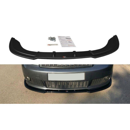 Maxton Design-LAME DU PARE-CHOCS AVANT V.2 Audi A4 S-Line B6 