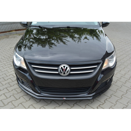 Maxton Design-LAME DU PARE-CHOCS AVANT / SPLITTER V.2 VW PASSAT CC STANDARD 