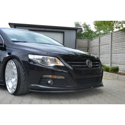 Maxton Design-LAME DU PARE-CHOCS AVANT / SPLITTER V.2 VW PASSAT CC STANDARD 