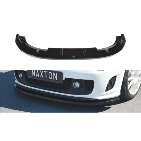 Maxton Design-LAME DU PARE-CHOCS AVANT / SPLITTER V.2 FIAT 500 ABARTH MK1 