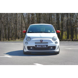 Maxton Design-LAME DU PARE-CHOCS AVANT / SPLITTER V.2 FIAT 500 ABARTH MK1 