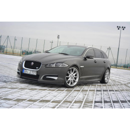 Maxton Design-SET DES DIFFUSEUR DES BAS DE CAISSE JAGUAR XF (X250) MK1 SPORTBRAKE S-PACK 