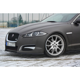 Maxton Design-LAME DU PARE-CHOCS AVANT / SPLITTER JAGUAR XF (X250) MK1 SPORTBRAKE S-PACK 