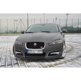 Maxton Design-LAME DU PARE-CHOCS AVANT / SPLITTER JAGUAR XF (X250) MK1 SPORTBRAKE S-PACK 