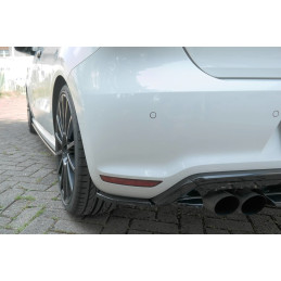 Maxton Design-LAME DU PARE-CHOCS ARRIERE VOLKSWAGEN POLO MK5 R WRC 