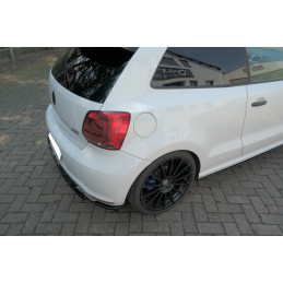 Maxton Design-LAME DU PARE-CHOCS ARRIERE VOLKSWAGEN POLO MK5 R WRC 