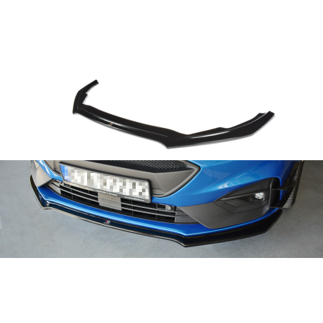Maxton Design-Lame Du Pare-Chocs Avant V.1 Ford Focus ST / ST-Line Mk4 