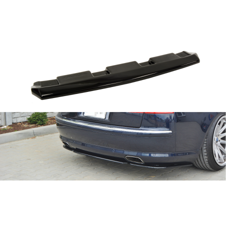 Maxton Design-CENTRAL ARRIÈRE SPLITTER AUDI S8 D3 (sans barres verticales) 