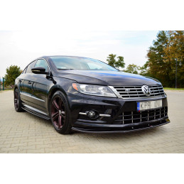 Maxton Design-LAME DU PARE-CHOCS AVANT / SPLITTER VOLKSWAGEN CC R-LINE 