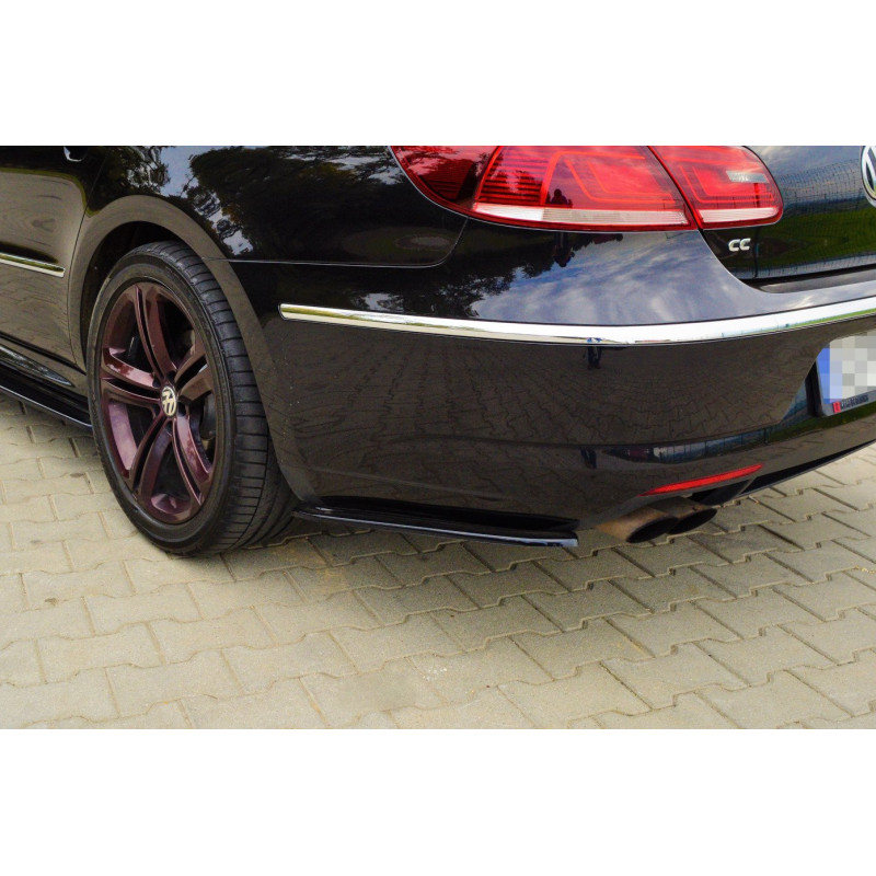 Maxton Design-LAME DU PARE-CHOCS ARRIERE VOLKSWAGEN CC R-LINE 