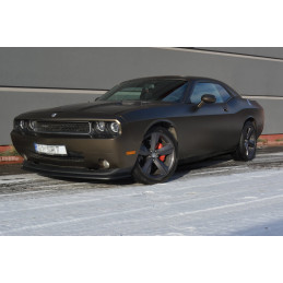 Maxton Design-LAME DU PARE-CHOCS AVANT / SPLITTER DODGE CHALLENGER MK3. PHASE-I SRT8 COUPE 