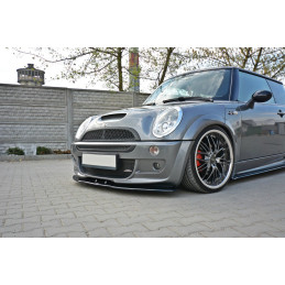 Maxton Design-LAME DU PARE-CHOCS AVANT / SPLITTER MINI R53 COOPER S JCW 