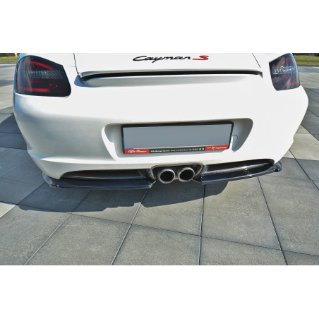 Maxton Design-LAME DU PARE-CHOCS ARRIERE PORSCHE CAYMAN S 987C 