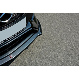 Maxton Design-LAME DU PARE-CHOCS AVANT V.1 Mercedes A W176 AMG Facelift 