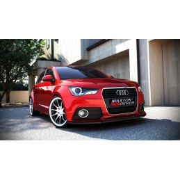 Maxton Design-Lame Du Pare-Chocs Avant Audi A1 8X 